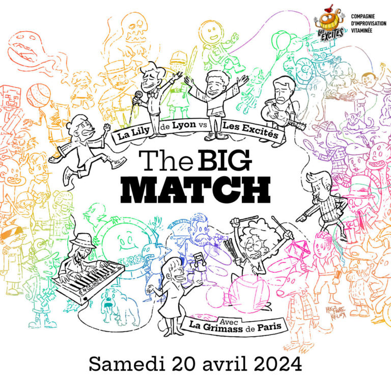 Le samedi 20 avril les Excités affrontent la Lily de Lyon. La Grimass de Paris sera aussi de la partie !