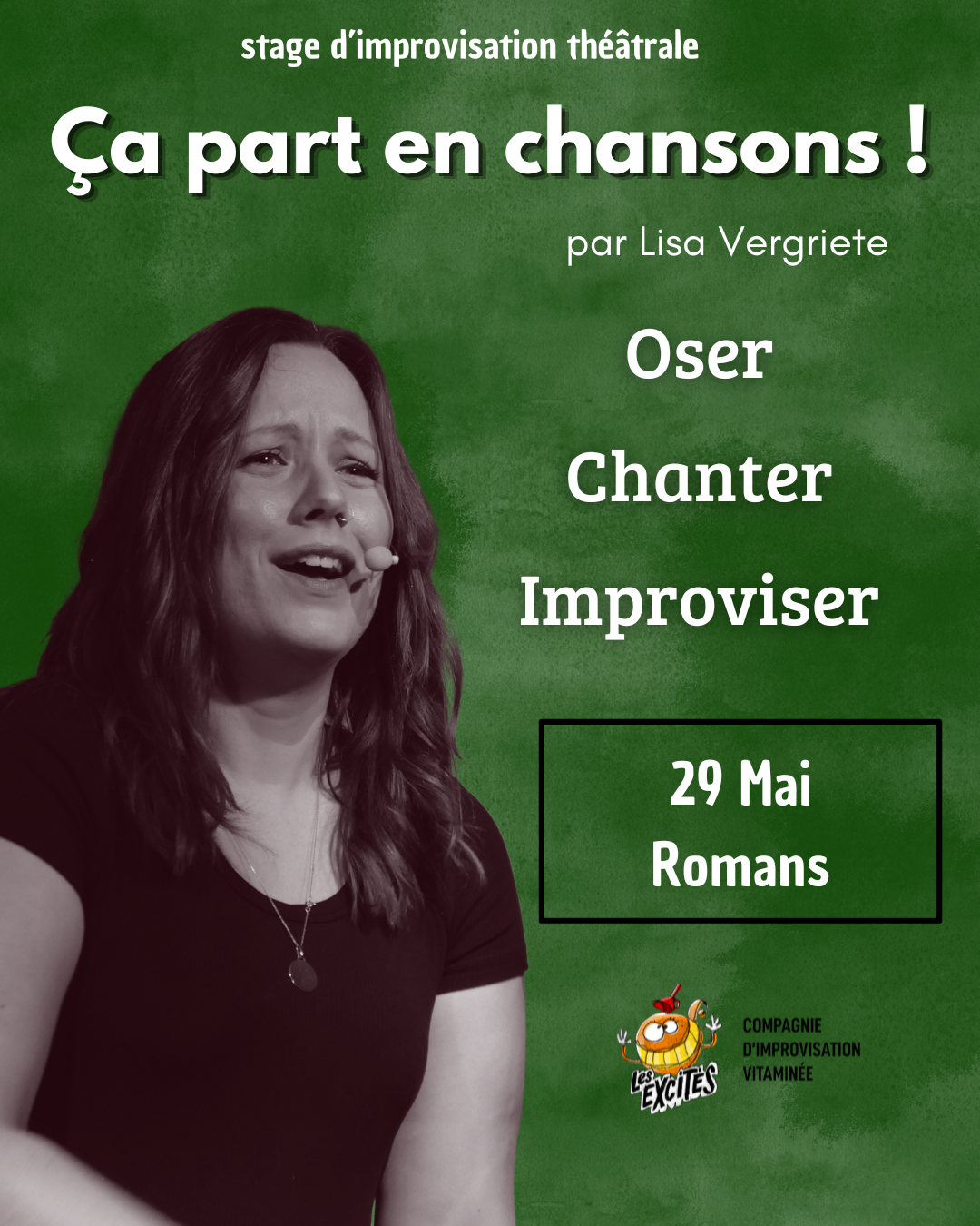 Stage avec Lisa sur le chant improvisé