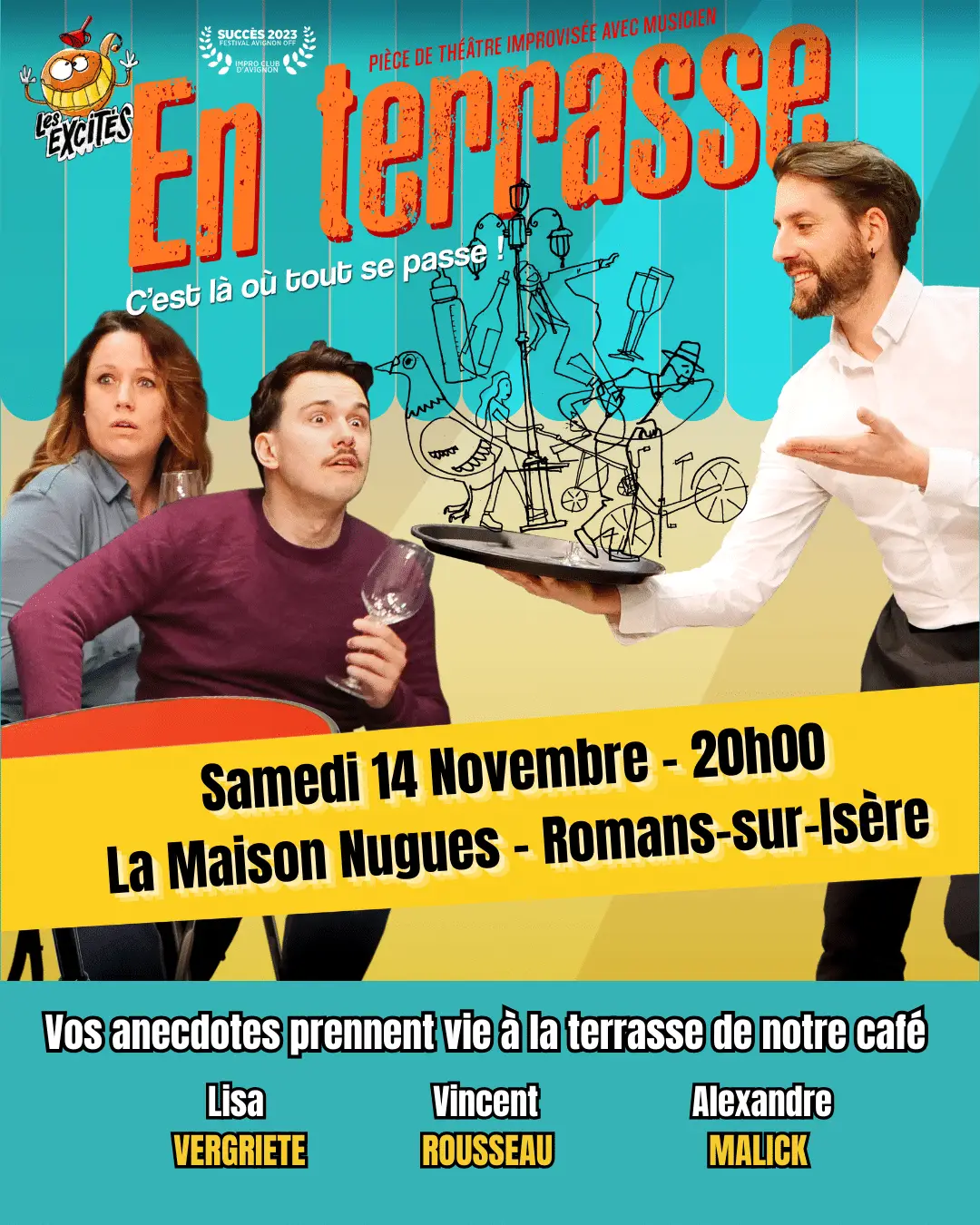 En Terrasse 14 Novembre 2026