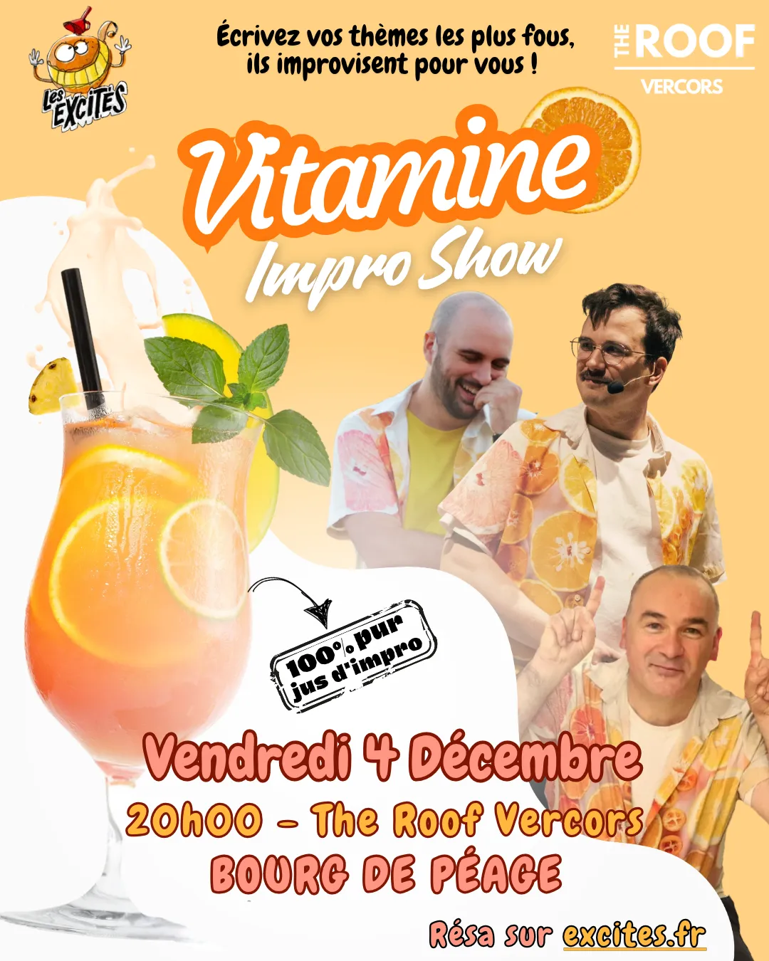 Vitamine Impro Show du 4 Décembre 2026